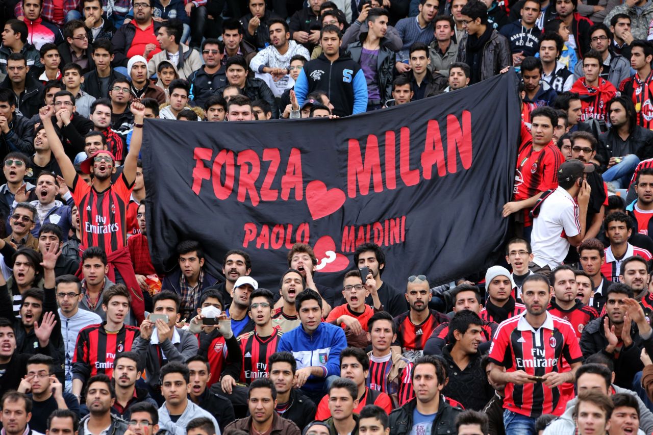 AC Milan legends Iranian soccer fans a boost | CNN