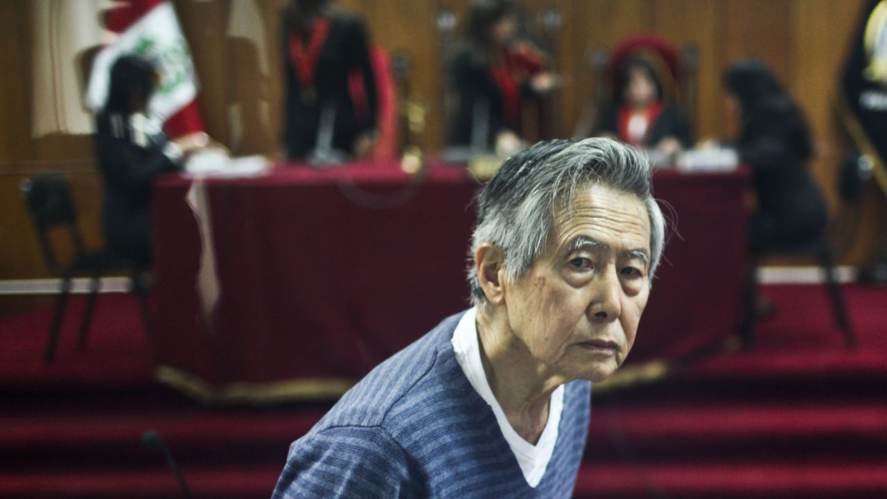Peru's former president, Alberto Fujimori, appeared in court in late 2013 on charges of funneling public funds to papers that attacked his critics. This weekend, prosecutors found he committed no crimes against humanity in a 1990's sterilization program.