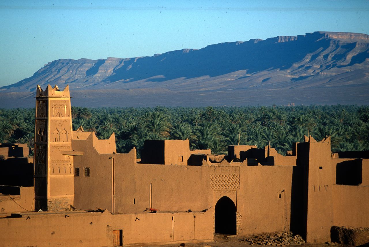 Morocco's Ouarzazate region is famed for its rose growing industry, and is home to the annual "Festival of Roses." 
