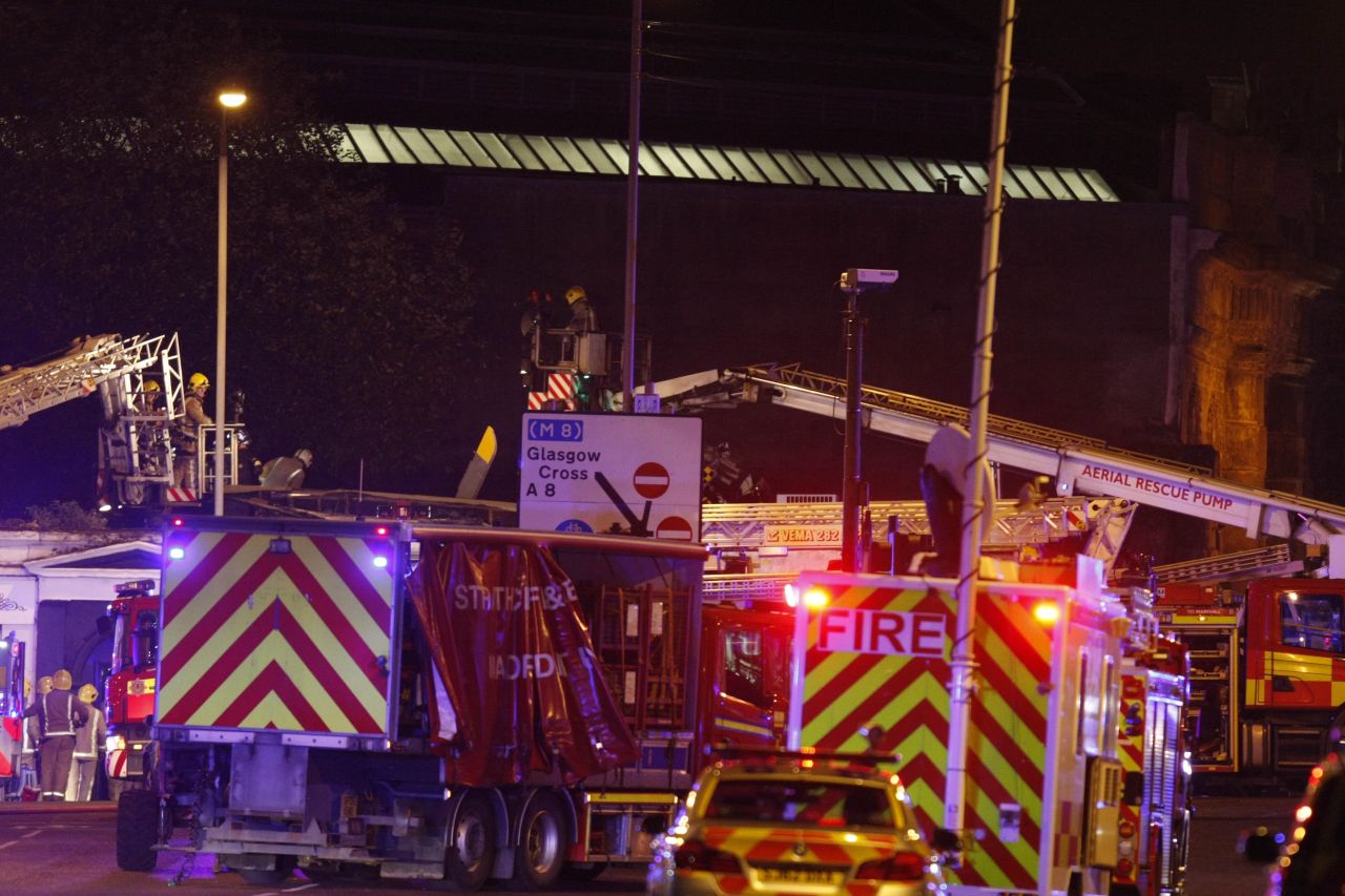 A spokesman for the Scottish Ambulance Service said there were "multiple ambulances and a special operations team on site."