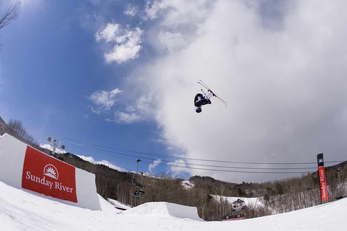 Sunday River has a new terrain park this year. 
