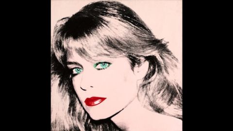 This Andy Warhol portrait of Farrah Fawcett is at the University of Texas, which is suing Ryan O'Neal for its twin.
