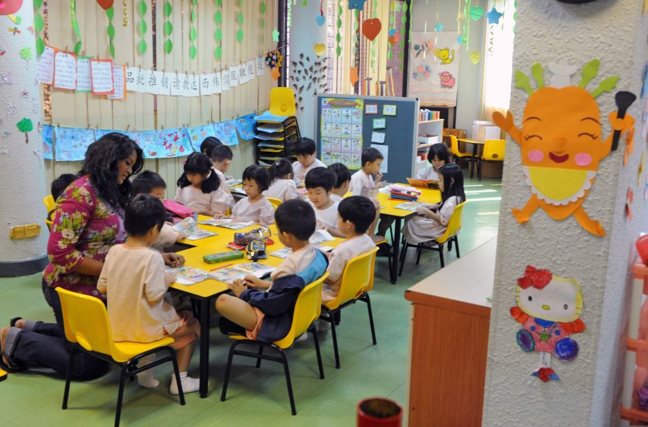 Singapore ranked second in math, and third in reading and science. The test measured students' knowledge in all three subjects and their ability to apply what they've learned to new situations.