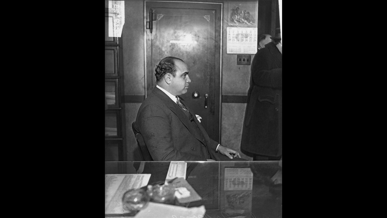Italian-American gangster and known bootlegger Al Capone took over a Chicago organization dealing in illegal liquor, gambling and prostitution from the gangster Johnny Torrio. He eventually provided oceans of (illegal) liquor to mostly happy customers in Chicago and elsewhere. 