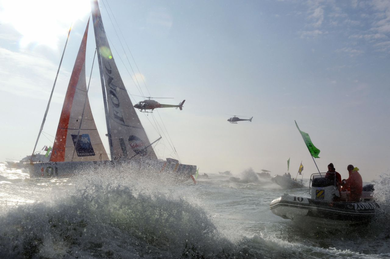 In February 2009, Michel Desjoyeaux became the first -- and still only -- man to twice win the Vendee Globe, considered by many the pinnacle of ocean racing.