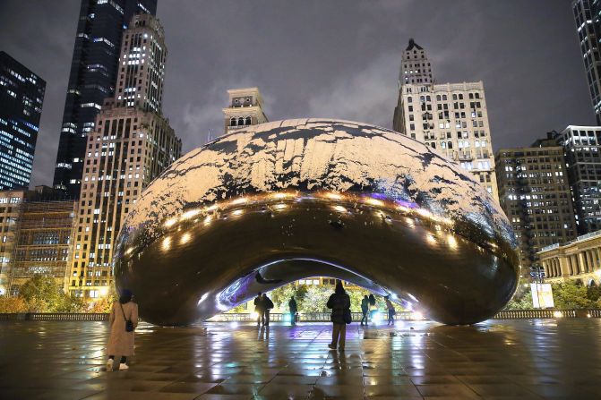Scott said he hopes his work can act as a catalyst for regeneration, like one of his favorite pieces -- Anish Kapoor's "Cloud Gate in Chicago."