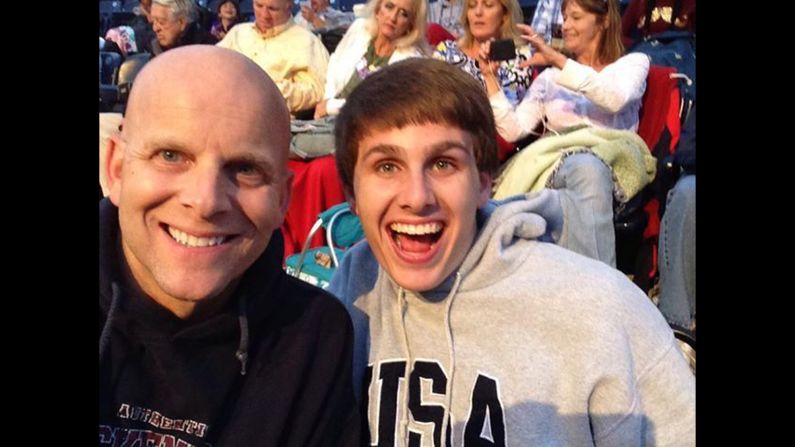 Author and fatherhood advocate Jim Higley, founder of the site <a href="http://bobbleheaddad.com/" target="_blank" target="_blank">Bobblehead Dad</a>, says he gives his high schooler foot rubs several times a day. "I'm serious. It totally calms him down ... and if it works for him, it works for me," said Higley of Chicago.<br />