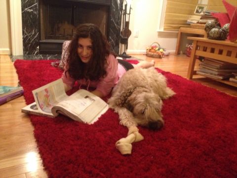 When Lisa Katzman's 17-year-old son and 13-year-old daughter are feeling stressed, one of the things the Chantilly, Virginia, mom does is encourage them to hang out with Ted, their wheaten terrier, especially while doing homework.