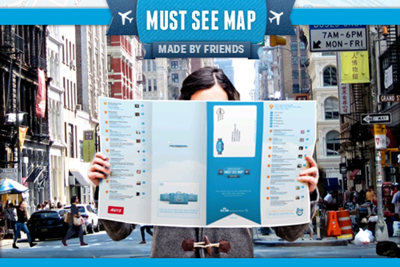 Social media is a popular medium for KLM customers and led to customer-made city guides.