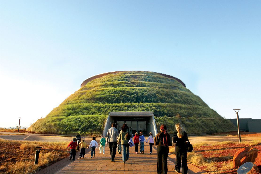 Visitors to Maropeng learn about humanity's earliest past.