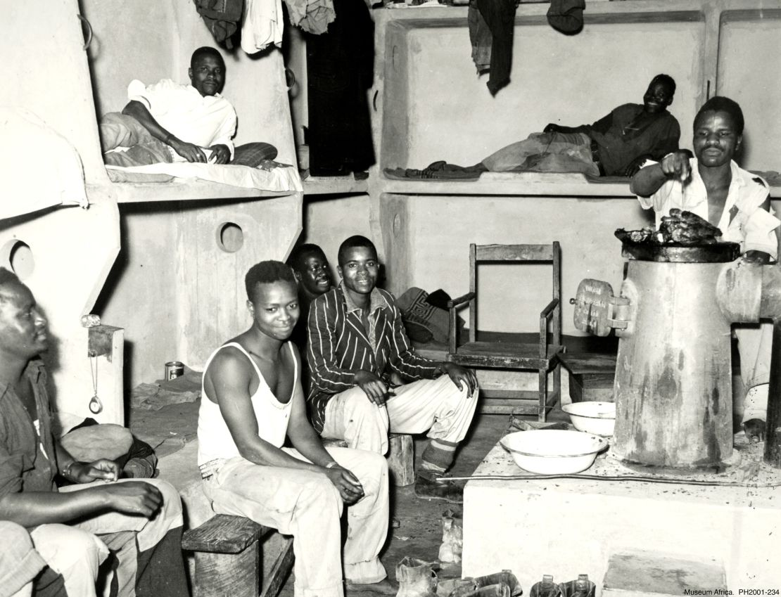 Many of Joburg's first miners lived in terrible conditions.