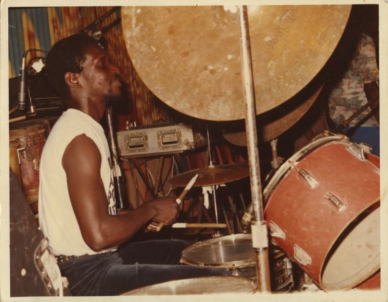 Nigerian drummer Tony Allen is famous for helping create Afrobeat as member of Fela Kuti's Africa 70 band.