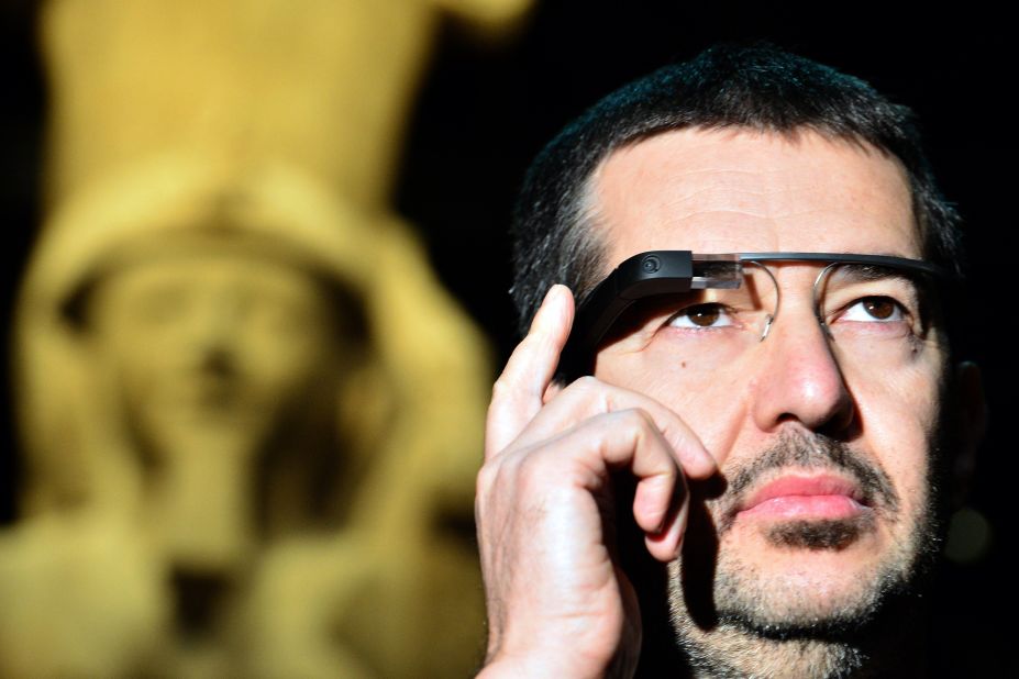 Google Glass may seem futuristic now, but could soon be used in everyday life. It has a miniature projector, touch controls and voice commands that sit on your eyes and ears like glasses. That setup allows wearers to interact and engage with information and the world around them without having to pull out a phone.