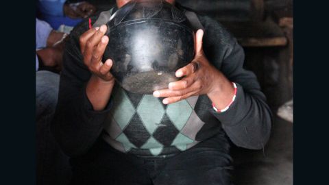 Tshepo explains some of the strategies that used to be employed during police raids. "The shack had no windows so you couldn't see inside," he says. "People were told not to make any noise but that's hard after a few drinks, so if the police came they would start worshipping like it was a church service."