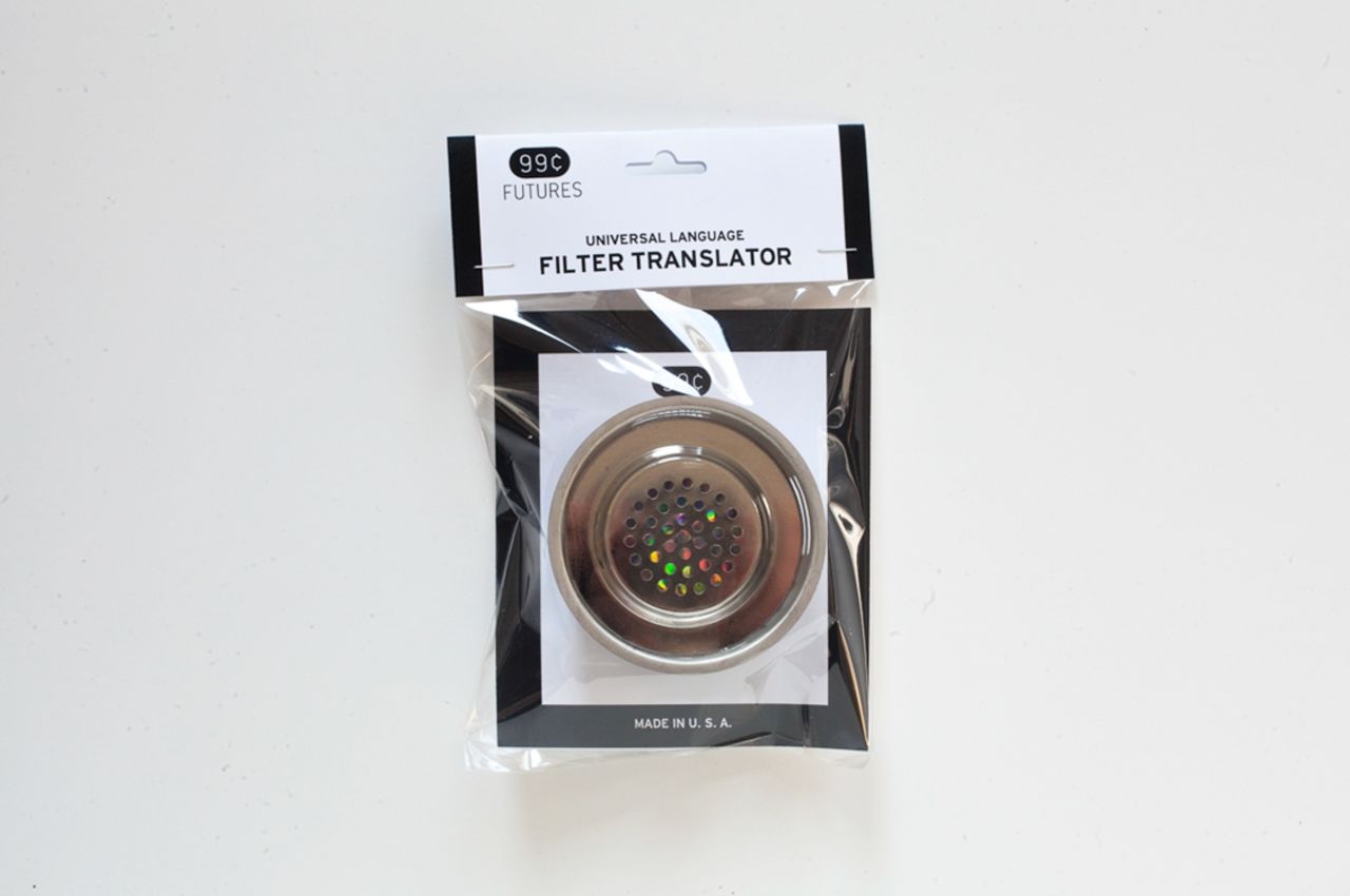 This product was influence by a Institute for the Future forecast which said: "By 2021, for the first time in human history, thousands of languages will go digital, changing the economics, politics, and culture of global exchange."