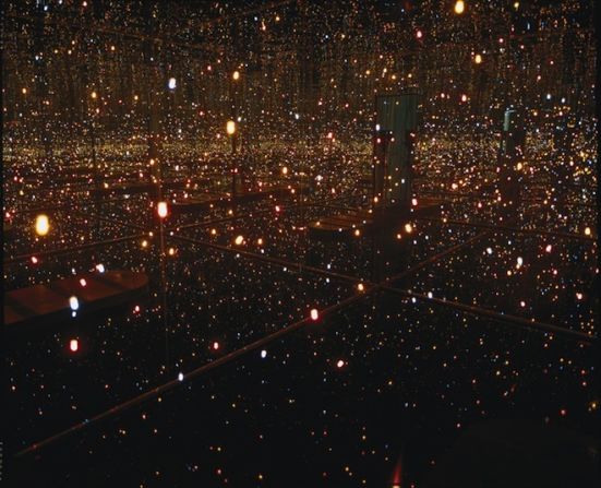 The Whitney recently showed <em>Fireflies on the Water</em> (2002), another of Kusama's infinity rooms