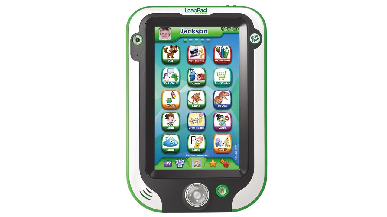 <a href="http://www.leapfrog.com/en/landingpages/leappadultra.html" target="_blank" target="_blank"><strong>LeapFrog LeapPad Ultra</strong></a><strong>.</strong> Like its tablet relatives, the LeapPad Ultra comes with a camera, apps and a high-resolution screen. But this tablet is aimed at children, thanks to a sturdy frame, the Zui LeapSearch browser (with parental settings) and an eye towards playful education. Maybe now your children will stop hogging your iPad. ($149.99)