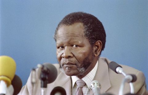 Oliver Tambo, an exiled politician and activist against apartheid, became President of the African National Congress (ANC) in 1958. Later, Tambo was sent abroad by the ANC to mobilise opposition to apartheid. He returned to South Africa in 1991 after having spent over 30 years in exile and was elected National Chairperson of the ANC in July 1991. Mandela thanked Tambo in his speech when he was released from prison. 