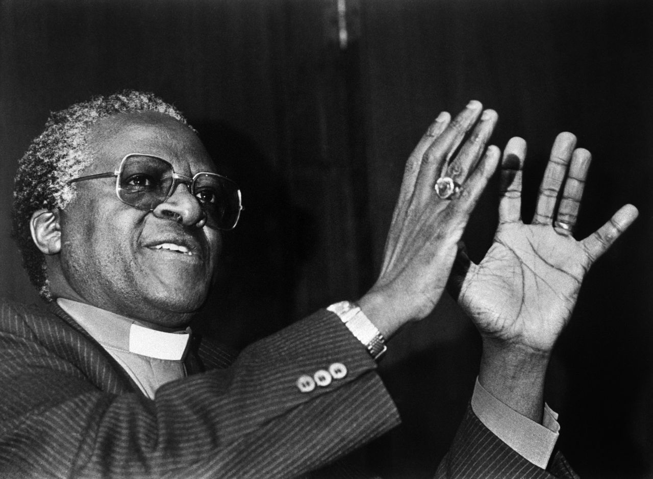 Archbishop emeritus Desmond Tutu is a beloved South African icon who was awarded the Nobel Peace Prize in 1984 for his efforts to end and heal the wounds of apartheid. He later chaired South Africa's reconciliation commission to examine apartheid-era crimes. In 2007 he co-founded the Elders, a group of elder statesmen from around the world that works to solve global problems.