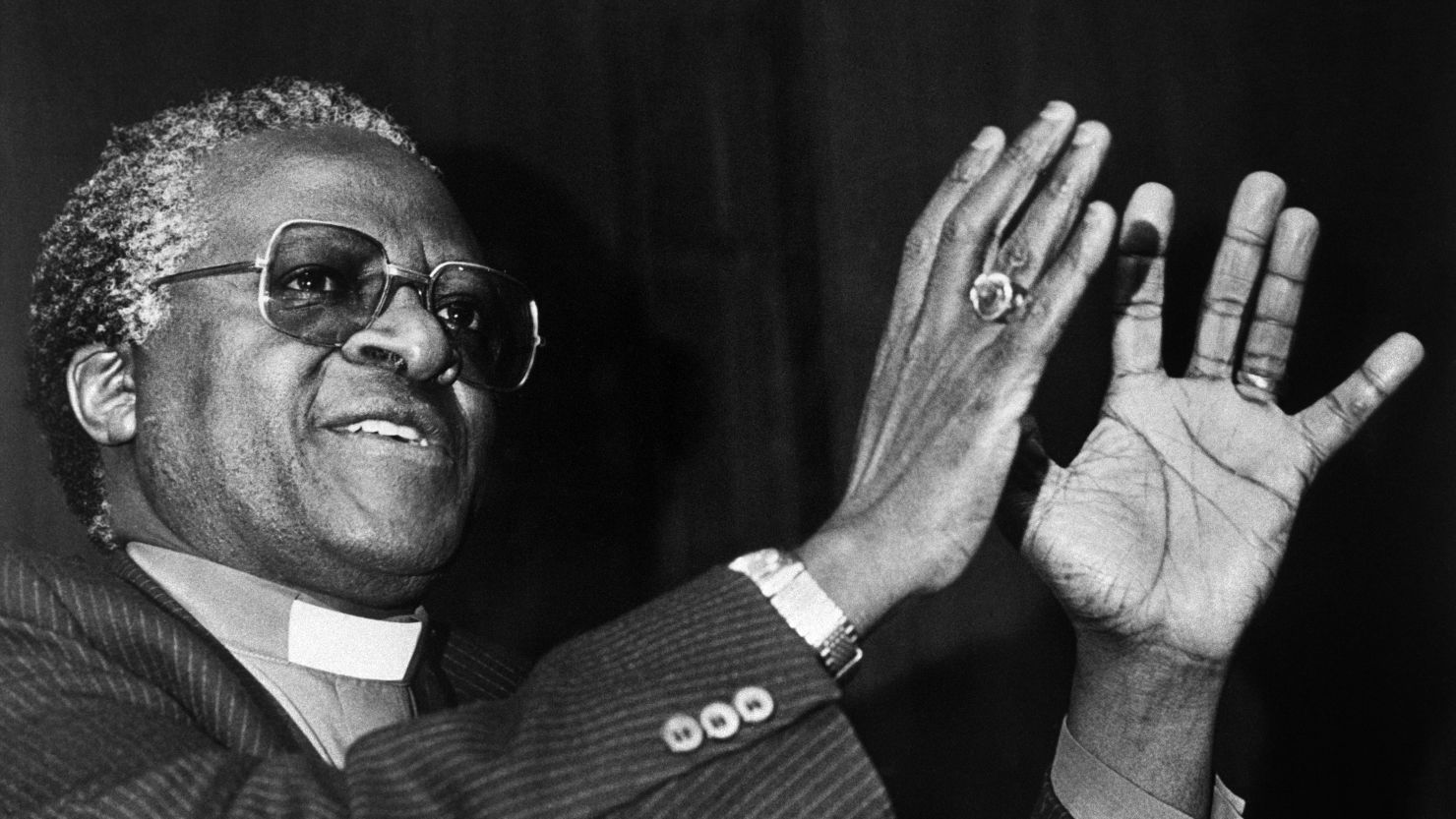 Desmond Tutu became an icon in South Africa for his role in ending apartheid.