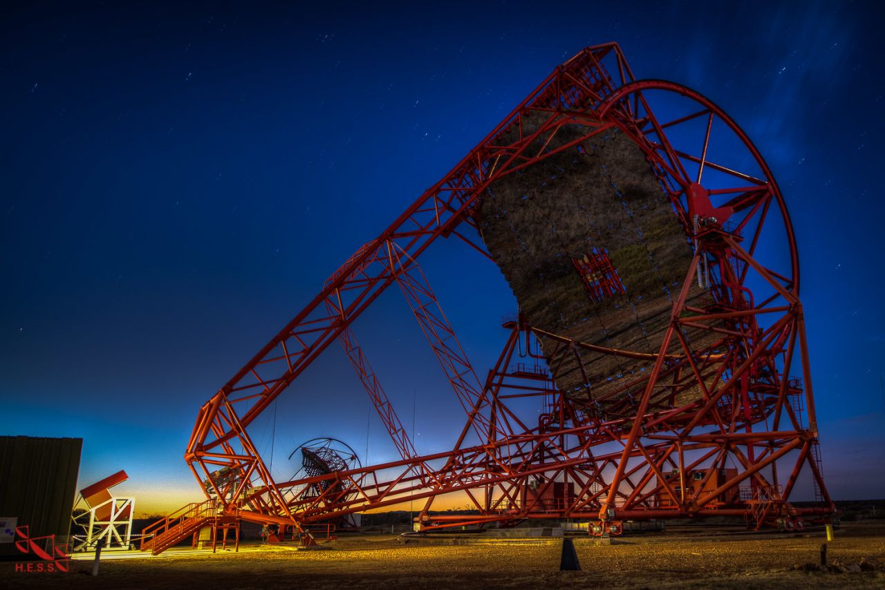 The HESS observatory operates with the collaboration of more than 170 scientists, from 32 scientific institutions in 12 countries.