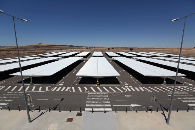 Ciudad Real International, Spain's so-called "ghost airport," has been put up for auction starting at $150 million. Flights dwindled to an end a year ago. 