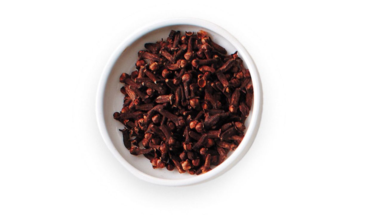 <strong>Cloves -- </strong>Health perk: "Cloves have one of the highest antioxidant rankings of any spice," registered dietician Wendy Bazilian says. Use it in: Winter fruit salads, mulled wine or cider, and spicy curries.