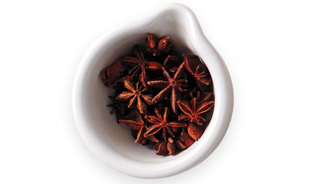 <strong>Anise -- </strong>Health perk: "Use this to help with stomach issues -- it relaxes the gastrointestinal muscles," Bazilian says. Use it in: Poached fruit and pastries.