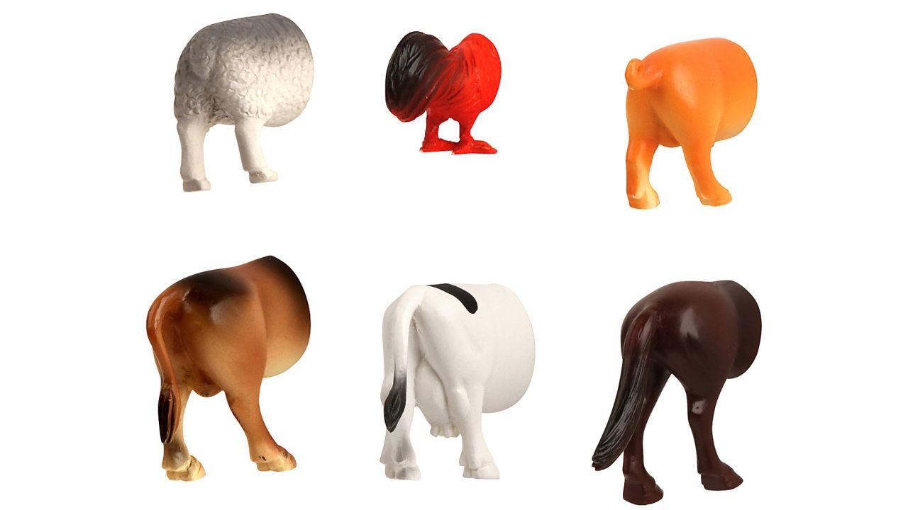 White Elephant parties are all about outrageous gifts. The pressure to bring the wackiest, most out-there gift can actually make shopping for these parties quite difficult. We suggest household utensils or useful object -- like these magnets from <a href="http://www.casa.com/p/kikkerland-farm-animal-butt-magnets-set-of-6-512184" target="_blank" target="_blank">Casa.com</a> -- or gifts steeped in kitsch.