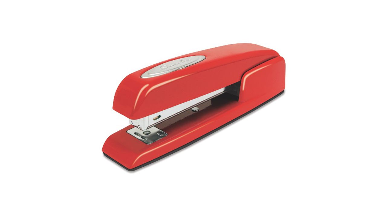 Secret Santa gifts for office colleagues can be tricky. Sure, you know these people well, but work talk might be the only conversations you have. Give a gift that nods to what you know best: clever, funny or stylish office supplies, like the symbolic red Swingline stapler, a nod to the movie "Office Space."
