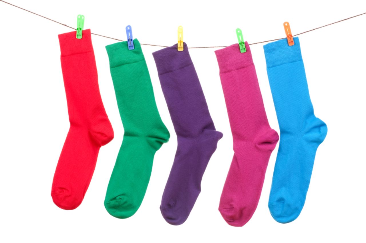 Bring socks in your carry-on bag to protect your feet from the germs of other travelers.