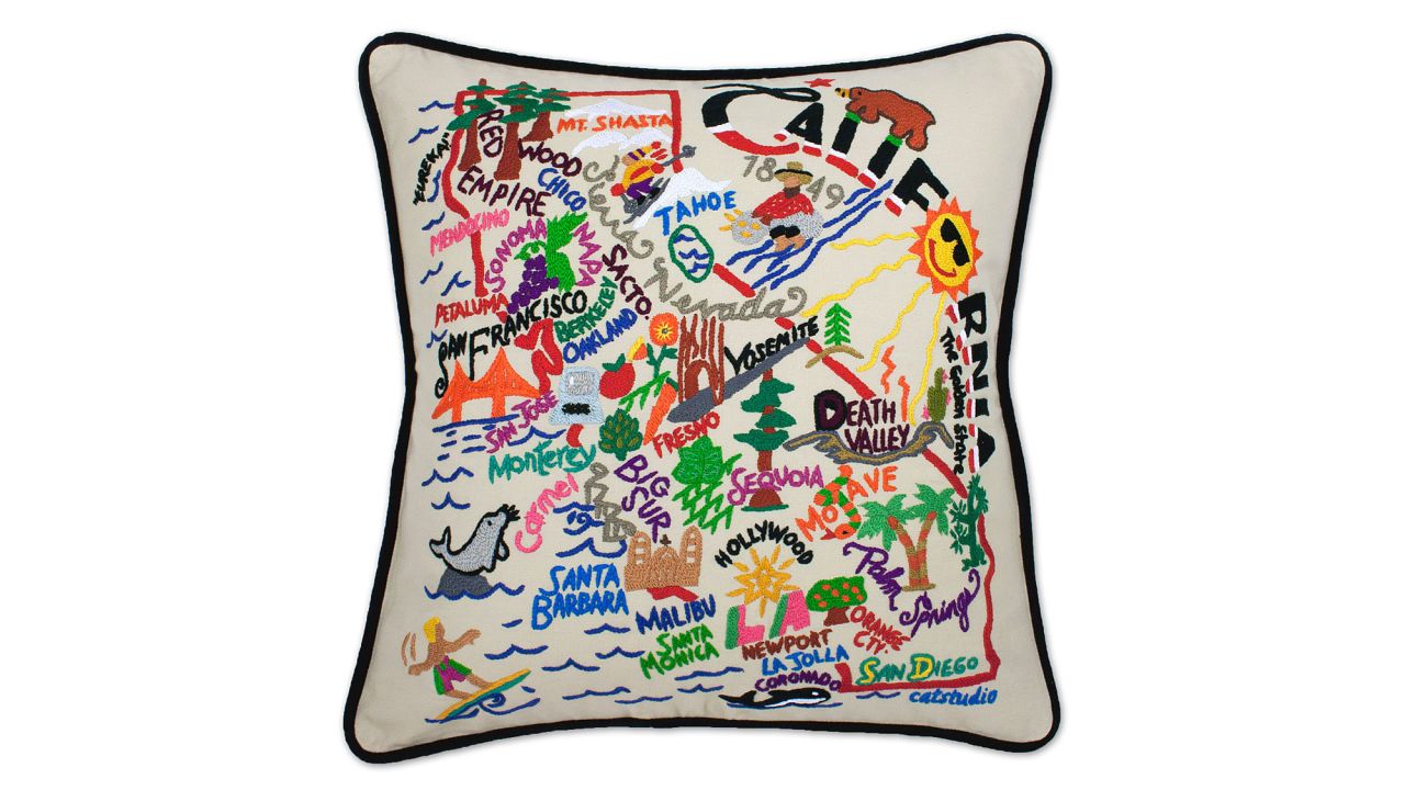 The people who work with you at home -- babysitters, housekeepers and nannies -- often develop strong ties to your family. Choose gifts for them that play up your connection, like embroidered throw pillows from <a href="http://www.uncommongoods.com/product/hand-embroidered-state-pillows?utm_medium=cpc&utm_source=google&gclid=CJeEk6S3prsCFfPm7AodDHcAGw" target="_blank" target="_blank">Uncommon Goods</a> that celebrate the state where you live.