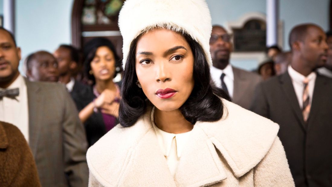<strong>Outstanding female actor in a TV movie or miniseries: Angela Bassett</strong> "Betty & Coretta" (pictured); <strong>Helena Bonham Carter </strong>"Burton and Taylor;" <strong>Holly Hunter </strong>"Top of the Lake;" <strong>Helen Mirren </strong>"Phil Spector;" <strong>Elisabeth Moss </strong>"Top of the Lake."