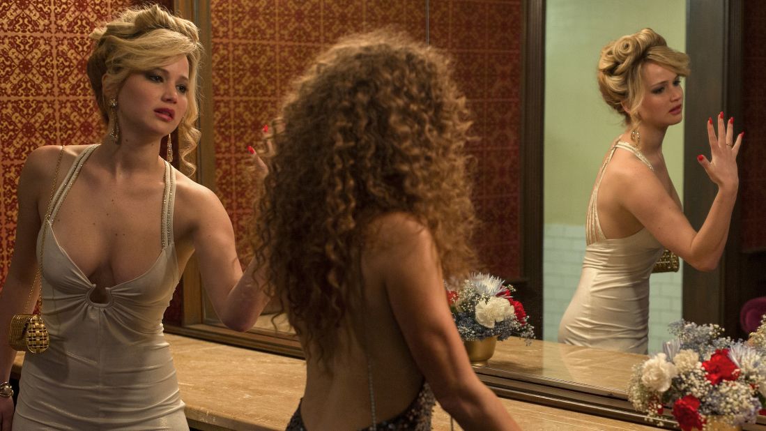 "American Hustle" with its ensemble cast, including Jennifer Lawrence and Amy Adams.