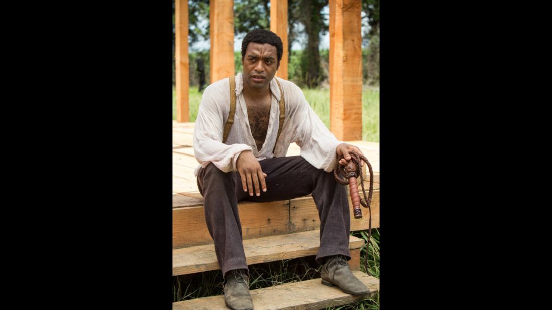<strong>Outstanding performance by a male actor in a leading role:</strong> <strong>Chiwetel Ejiofor</strong> "12 Years a Slave" (pictured); <strong>Tom Hanks</strong> "Captain Phillips;" <strong>Matthew McConaughey </strong>"Dallas Buyers Club;" <strong>Bruce Dern </strong>"Nebraska;" <strong>Forest Whitaker</strong> "Lee Daniels' The Butler."