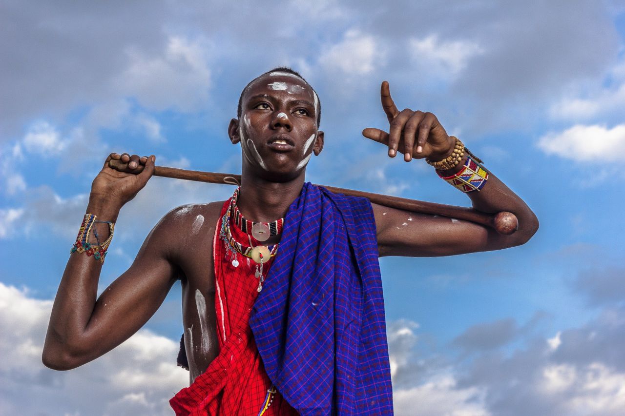 Peter Ndung'u said of his photo: "Every Kenyan can relate to a Maasai as being part of the Kenyan cultural groups and traditions. Local tourists and international tourists are familiar with them and their popular dance that involves high jumps. They, in my opinion, form a strong part of the culture of our national heritage."