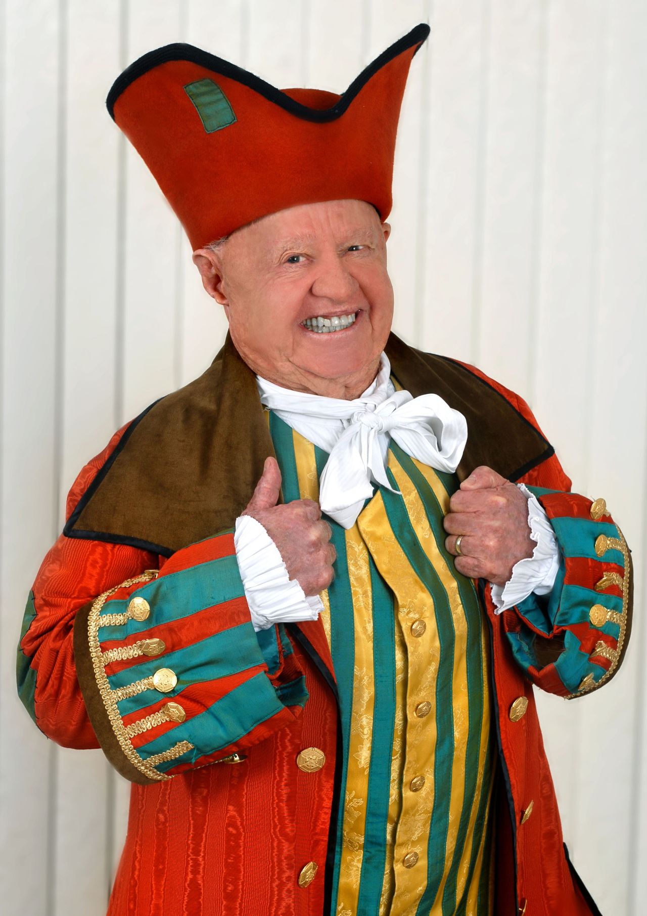 Hollywood royalty Mickey Rooney makes his debut as Baron Hardup in "Cinderella" at Sunderland Empire (2007).