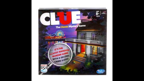 Clue board game by Parker Brothers in the 2010s. Since Hasbro bought out Parker Brothers in the '90s, Clue has had dozens of variations as well as TV shows and movies. Still, all the fun of the game is in the three main questions: Who killed Mr. Boddy? Where did they do it? And what did they do it with?