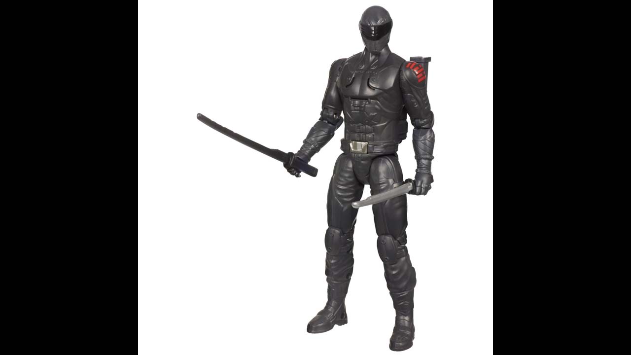 G.I. Joe Retaliation Ninja Commando Snake Eyes Figure by Hasbro in 2013. G.I. Joe has changed a lot through the years. He has been scaled-down, given more soldiers and weapons, back stories, a cartoon show, movies and even a new enemy: Cobra, "a ruthless terrorist organization determined to rule the world." 