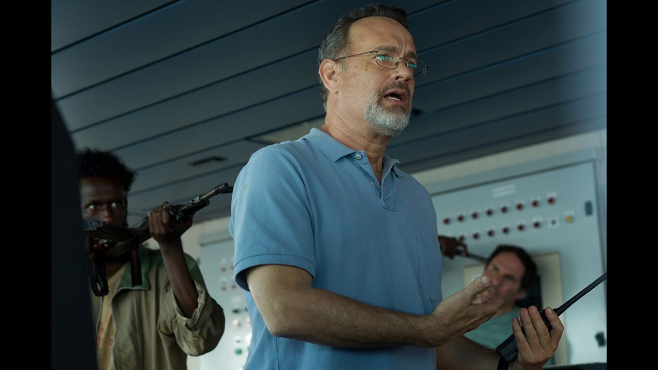 Nominados a mejor actor - drama: Tom Hanks en "Captain Phillips" (foto), Chiwetel Ejiofor en "12 Years a Slave," Idris Elba en "Mandela: Long Walk to Freedom," Matthew McConaughey en "Dallas Buyers Club" y Robert Redford en "All is Lost."