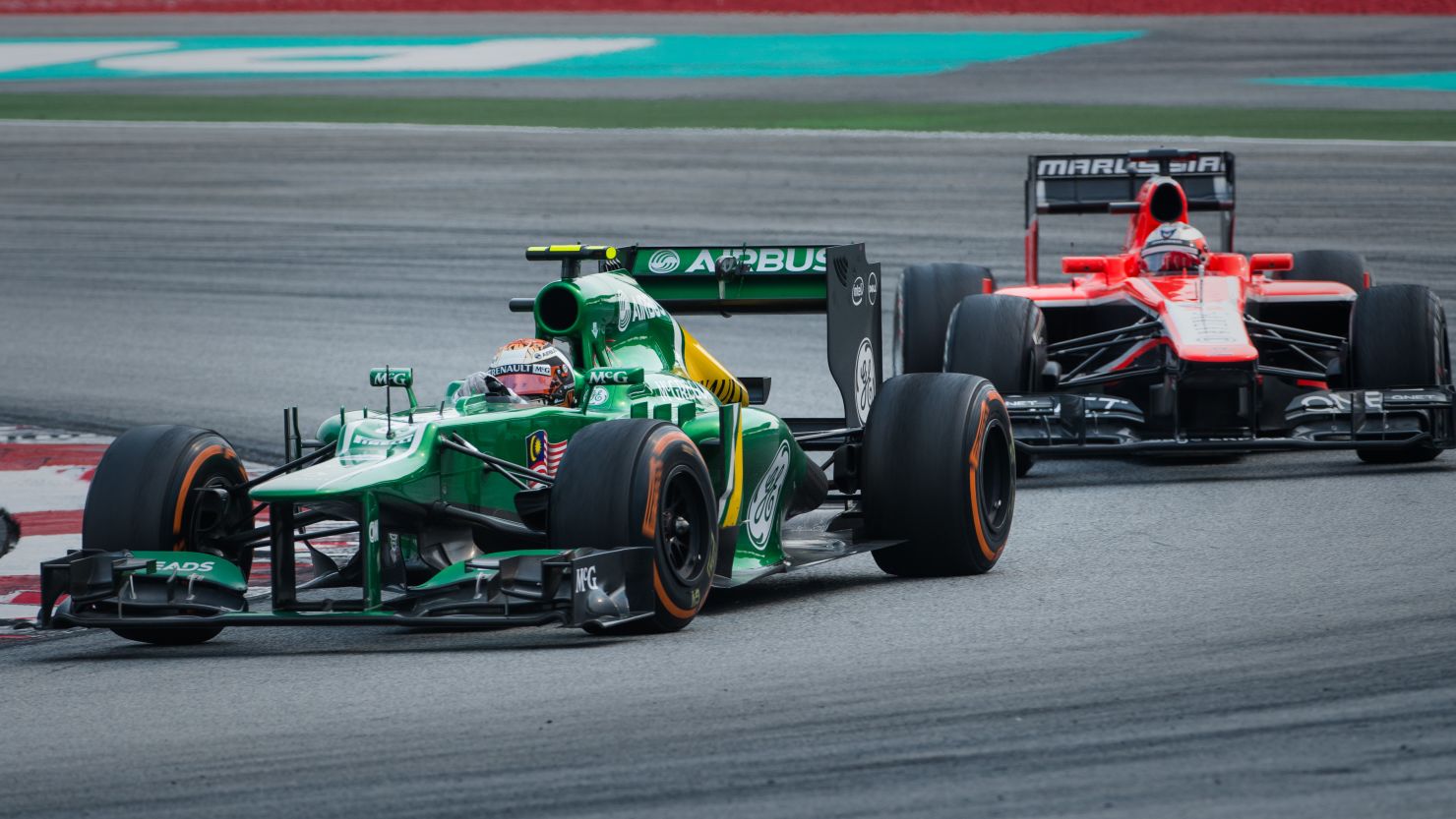 The Caterham and Marussia teams have had an intense rivalry since joining Formula One in 2010.