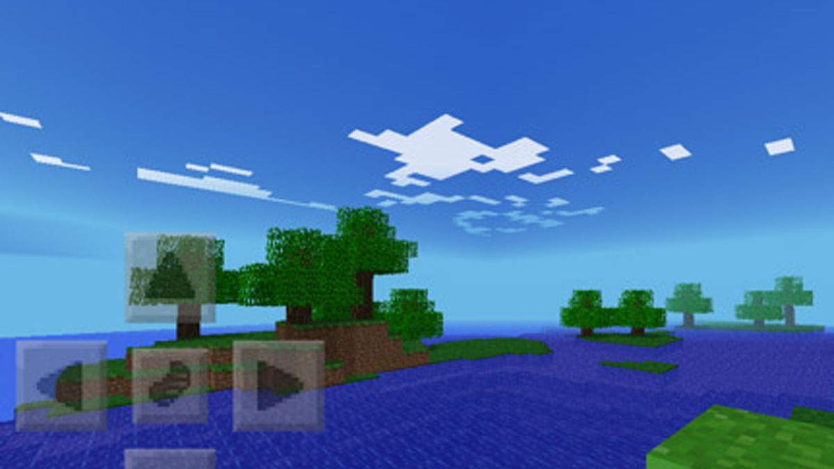 "Minecraft" is a sandbox game, in which a player is free to roam a virtual world instead progressing from level to level.