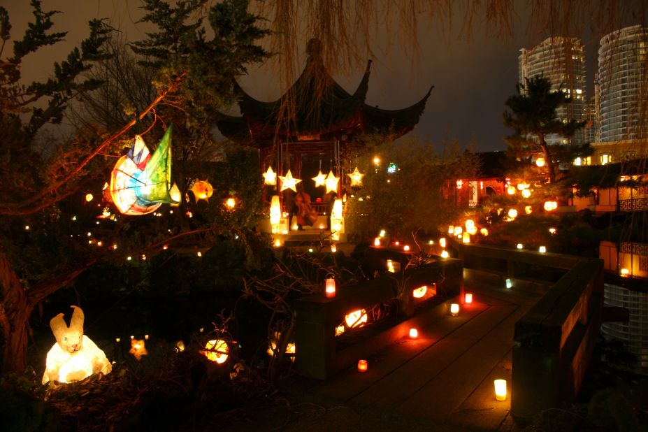 Vancouver, British Columbia, hosts the Winter Solstice Lantern Festival to mark the year's shortest day.