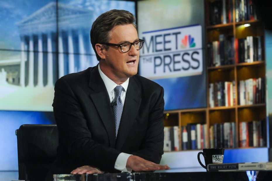 Joe Scarborough, host of MSNBC's "Morning Joe," turned 50 on April 9.
