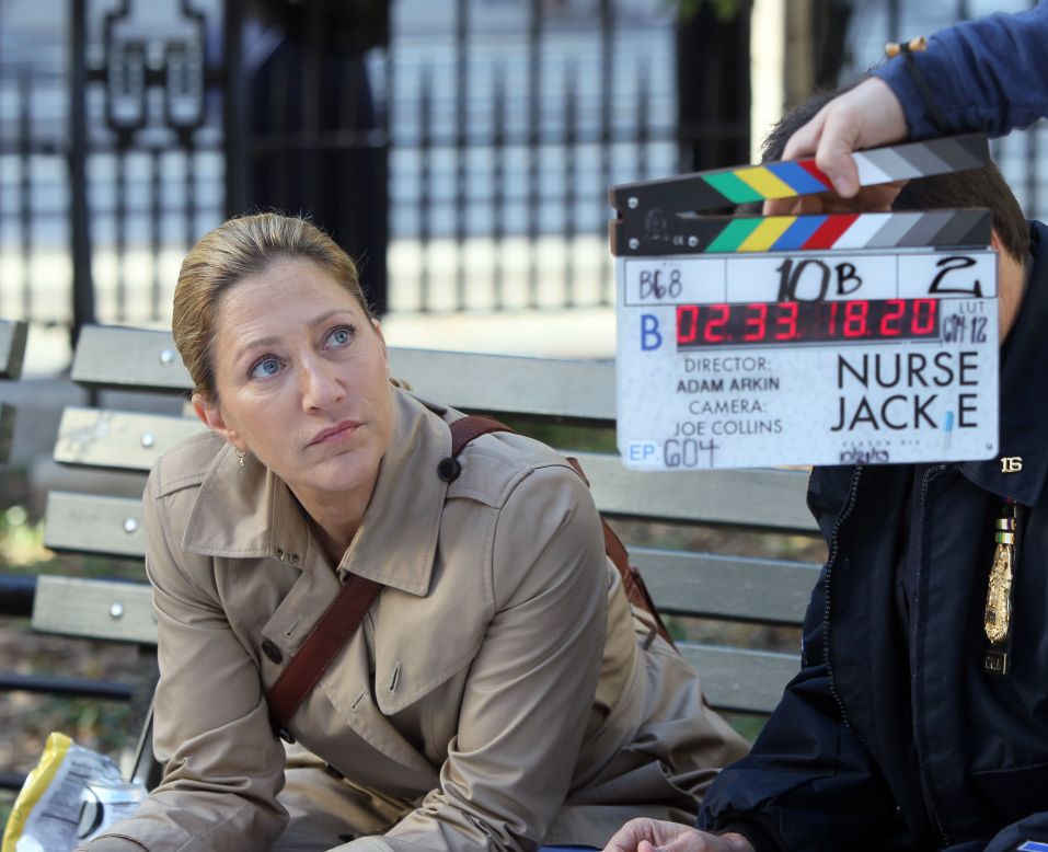 Actress Edie Falco, who played Carmela Soprano in the HBO series "The Sopranos," turned 50 on July 5. 