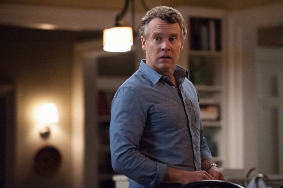 Actor Tate Donovan, who has appeared in television shows "Damages," "The O.C." and "Hostages," turned 50 on September 25. 