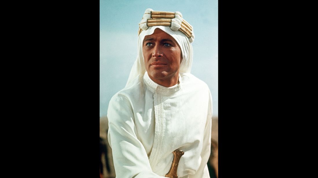 O'Toole's first major film success came in the title role of T. E. Lawrence in "Lawrence of Arabia" in 1962. It earned him the first of eight Academy Award nominations.