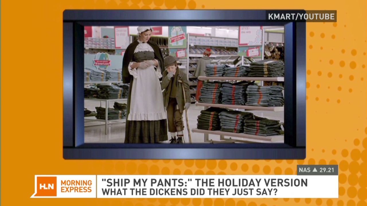Kmart's 'Ship My Pants' ad gets Xmas spin