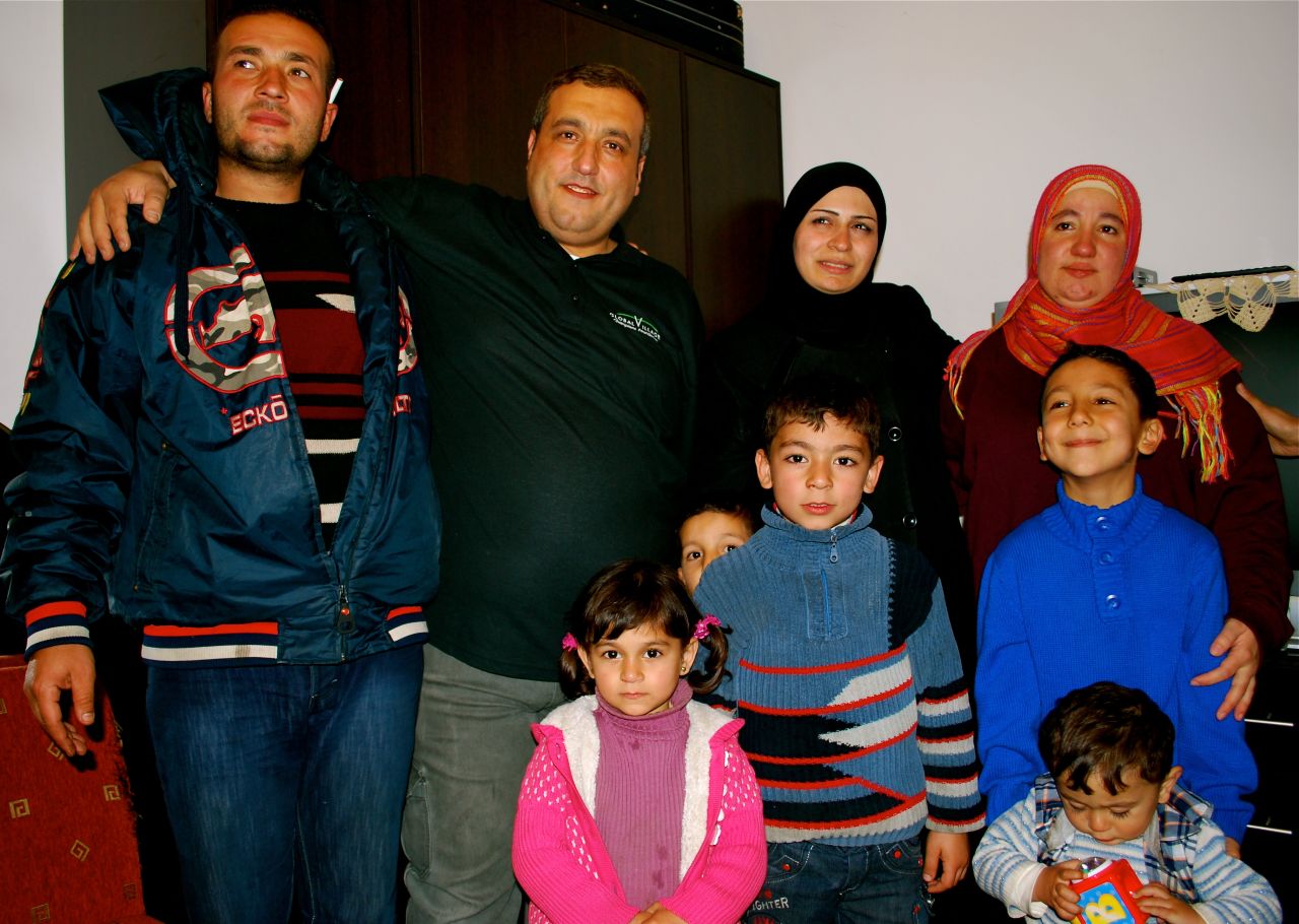 Two brothers, Mohammed and Noor, were separated during the war, but have been reunited in Bulgaria, after nearly a year.