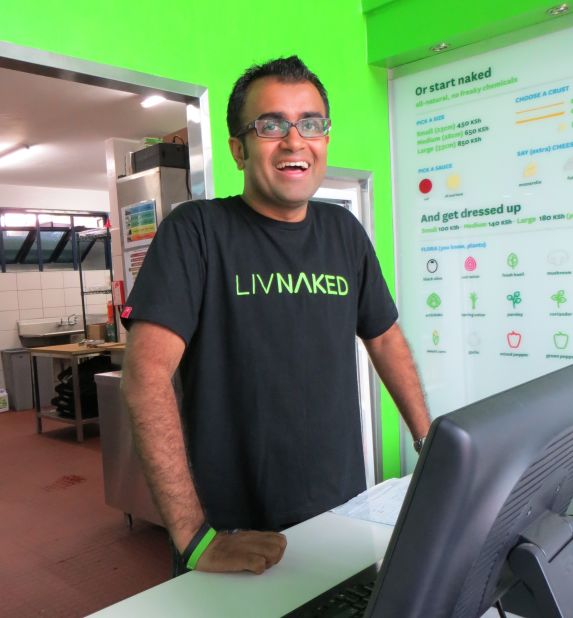 Doshi's idea to bring the pizza franchise to his home country stems from his global travels working as an investment banker. He says in most places you can have a pizza delivered in about half an hour, so why not Kenya?